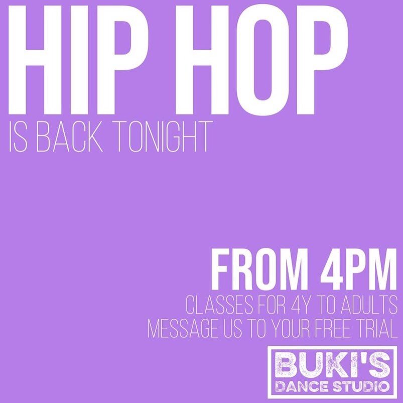 YAY! We&rsquo;re finally back after school holidays starting at 4pm tonight! 
Message us to organise your free trial! Classes on Mondays to Thursdays 🥳💜

 #hiphop #hiphopdance #hiphopstudio #dance #dancestudio #sunbury #sunburyevents #sunburylocalb