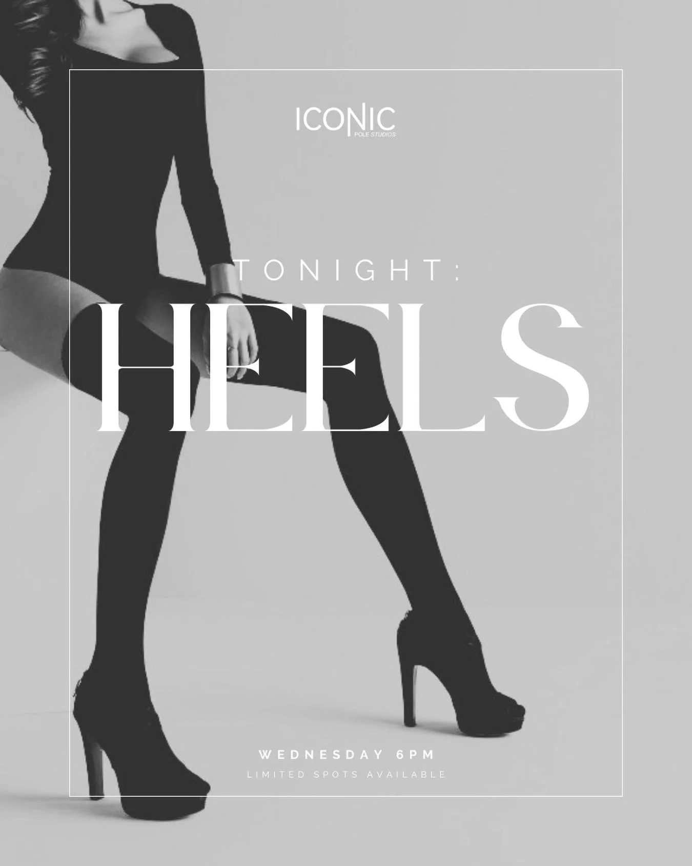 Beginner-Intermediate Heels 6PM tonight with @buki_beee