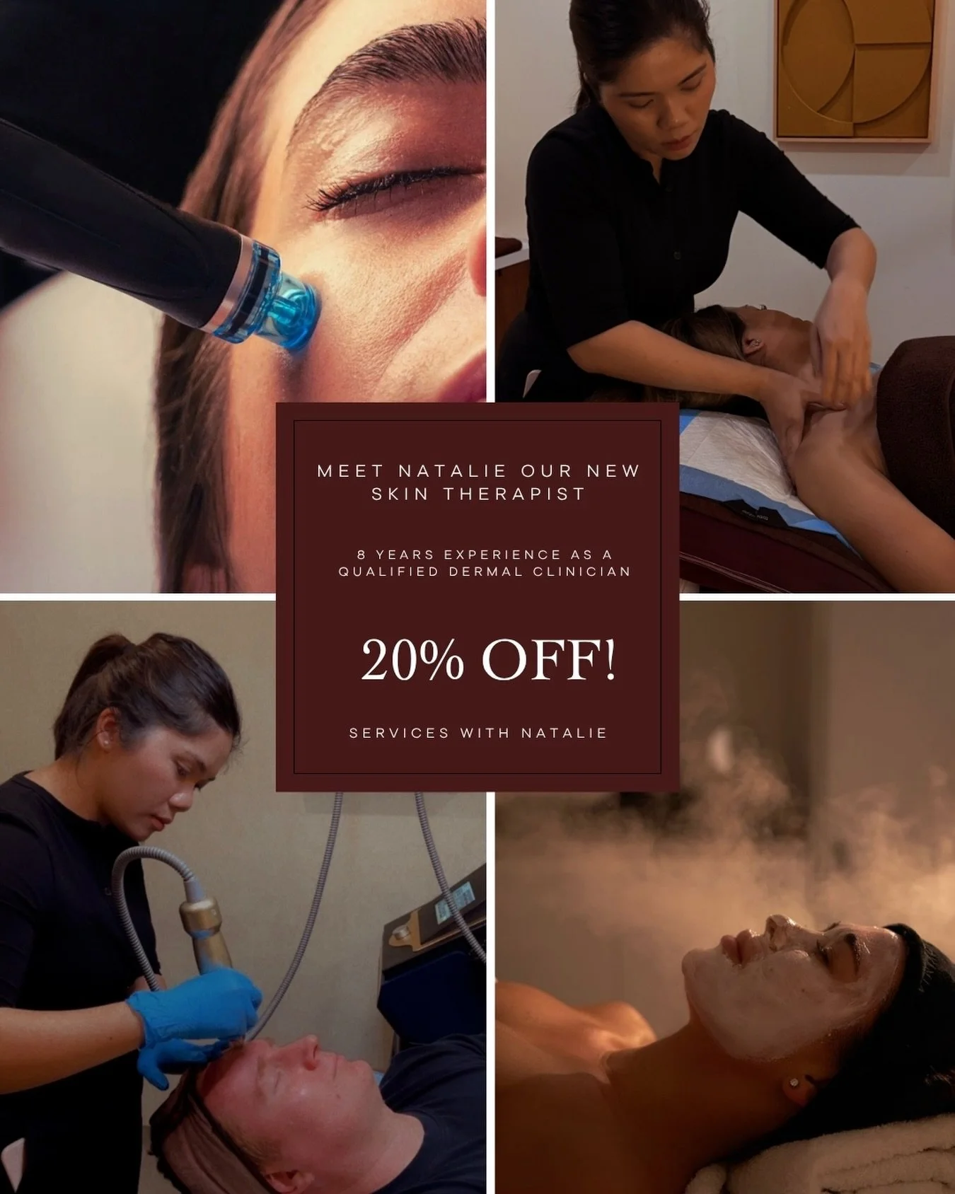 Come meet the lovely Natalie💗 she is a qualified and experienced Dermal Clinician  with a bachelor of dermal sciences and registration with ASDC, ensuring she remains up to date with the latest advancements in skin health and aesthetic technologies 