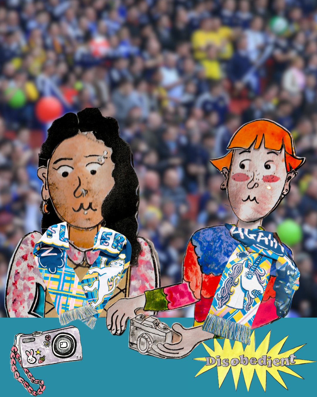 Think Again: V&amp;A Dundee’s World Cup Scarf: Aoife Cawley | Bethany Watt