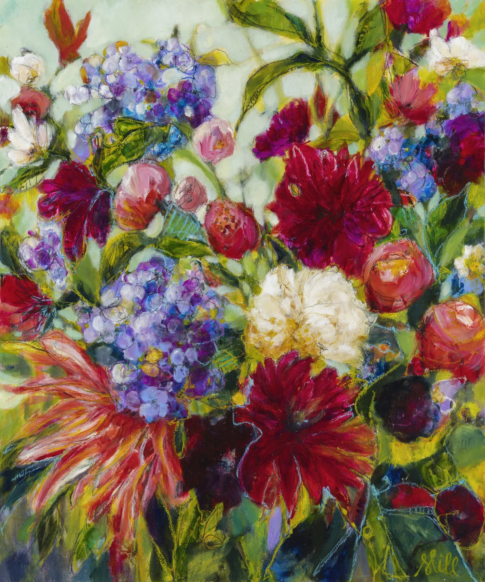 The Whole Heart of It, 20" x 24"