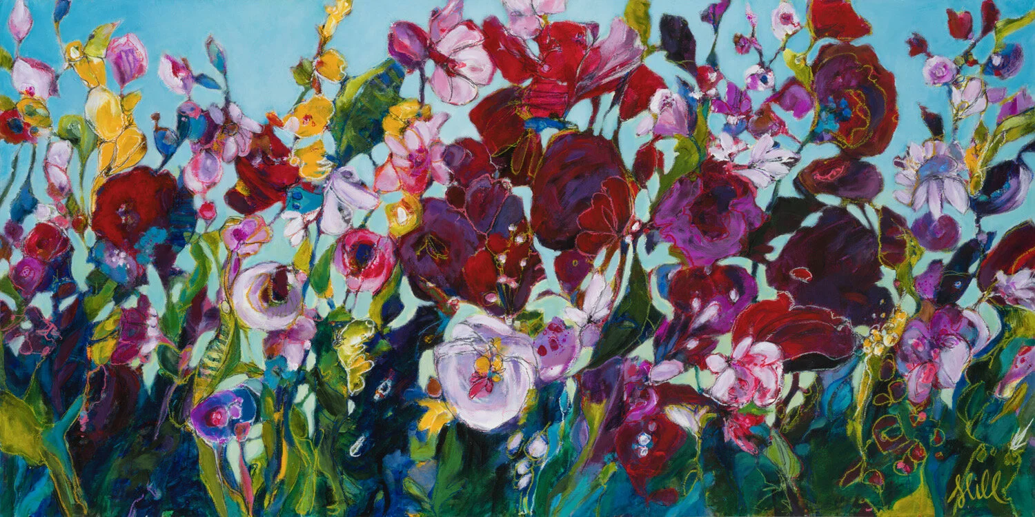 An Abundance of Gratitude, 24"x48" 