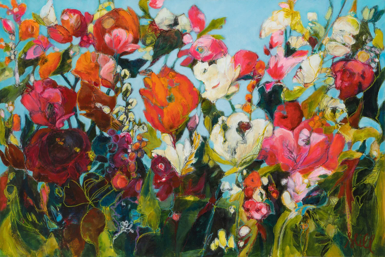 I See Your Beauty, 24" x 36" 