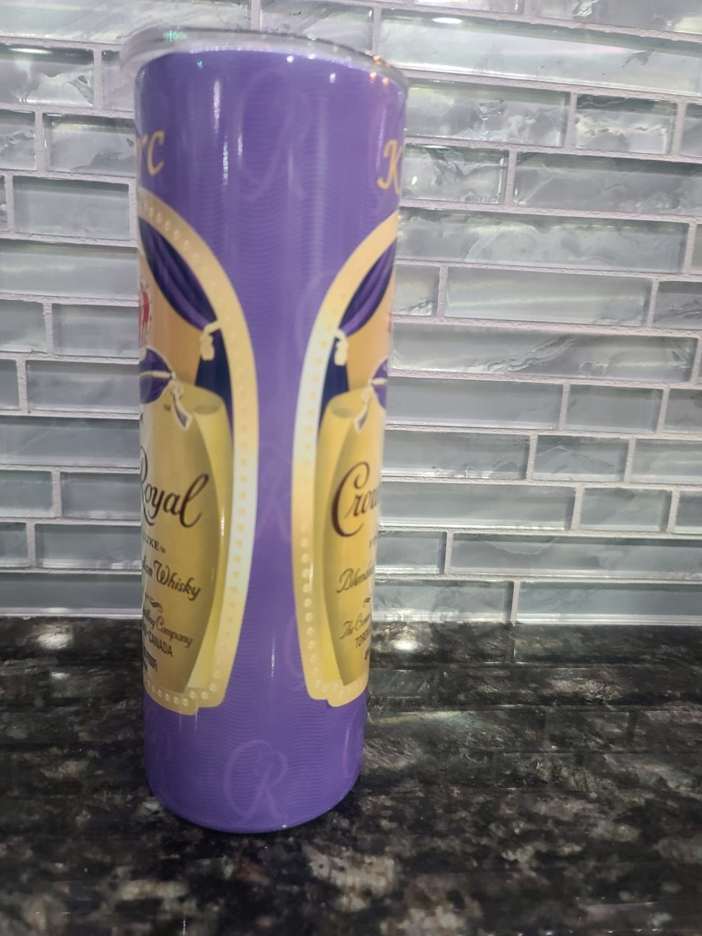 Crown Royal 👑 20oz Whiskey Barrel Tumbler. Insulated, double walled &  stainless