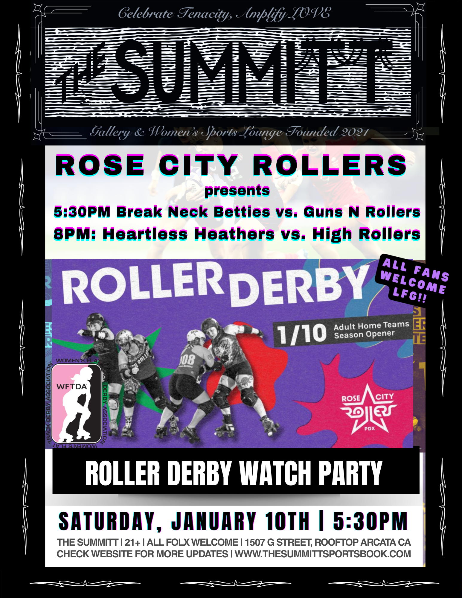Live Roller Derby @ The Summitt