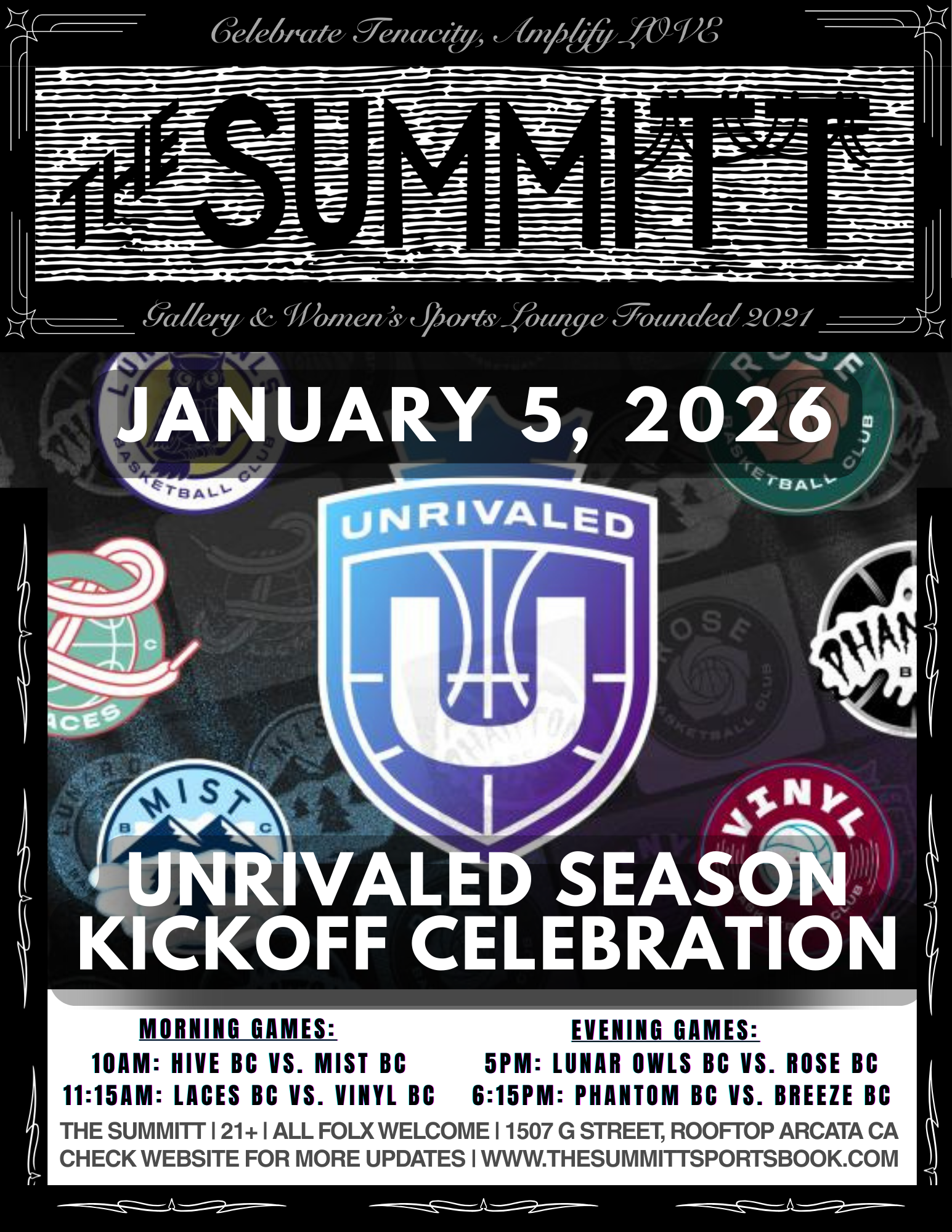 Unrivaled Season 2 Opener!!