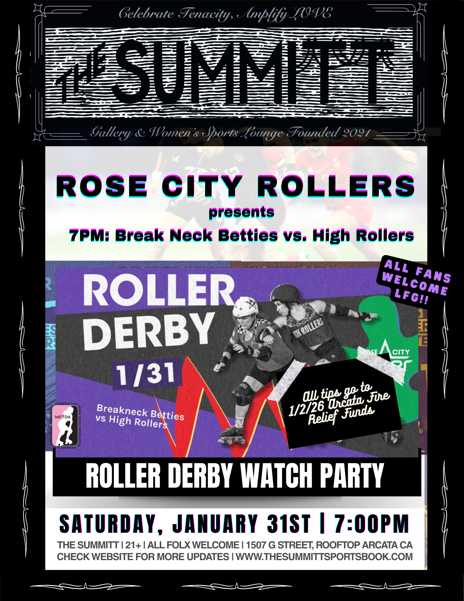 Live Roller Derby @ The Summitt