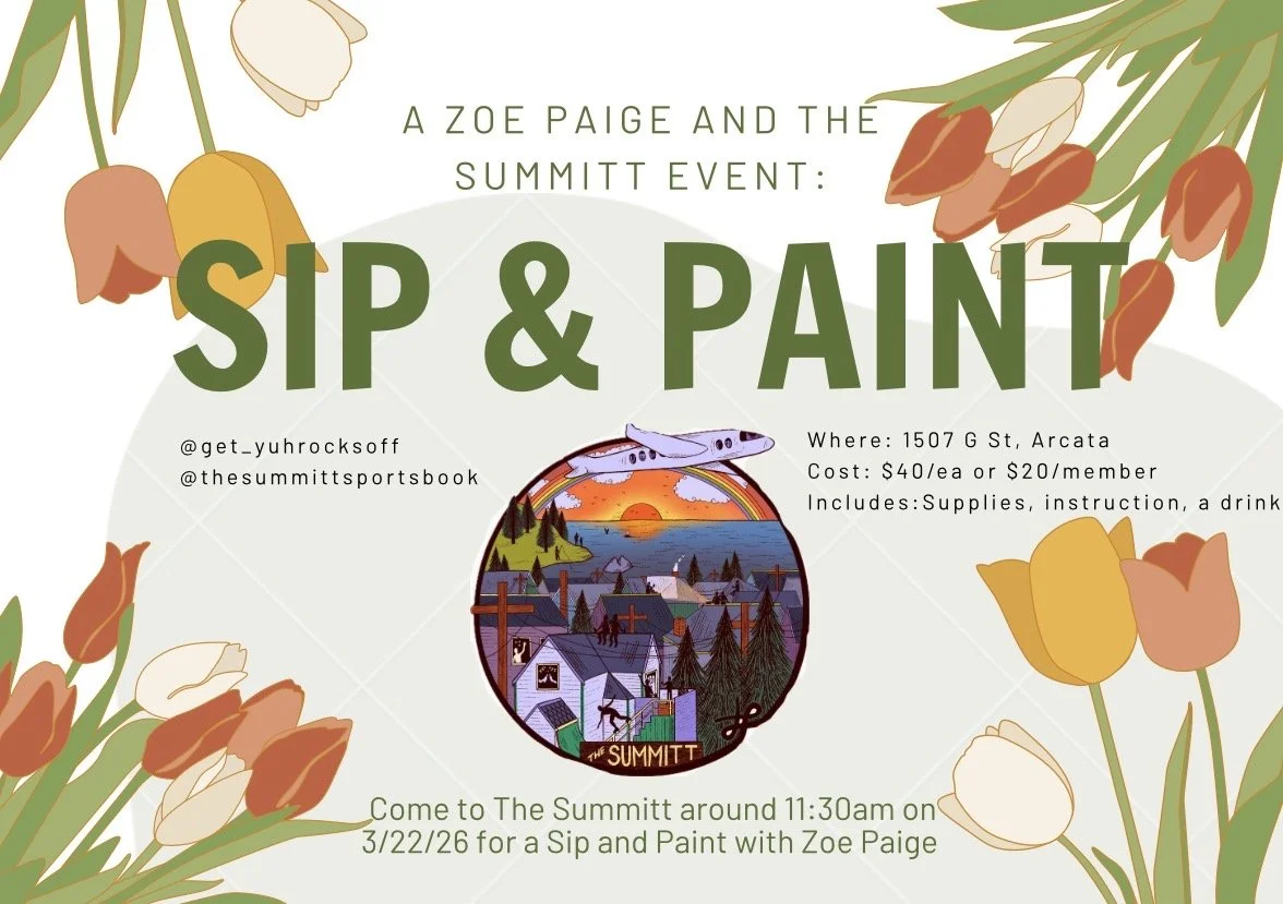 Sip &amp; Paint with Zoe Paige Art!
