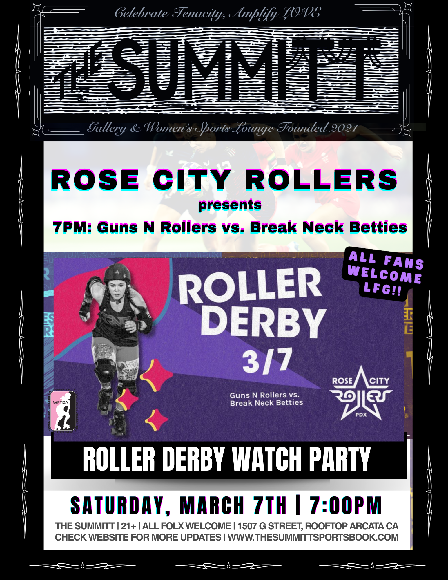 Live Roller Derby @ The Summitt