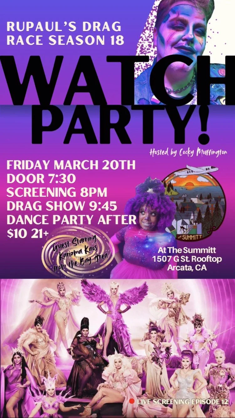 Rupaul's Drag Race Weekly Viewing Party AND Drag Show at The Summitt!! 