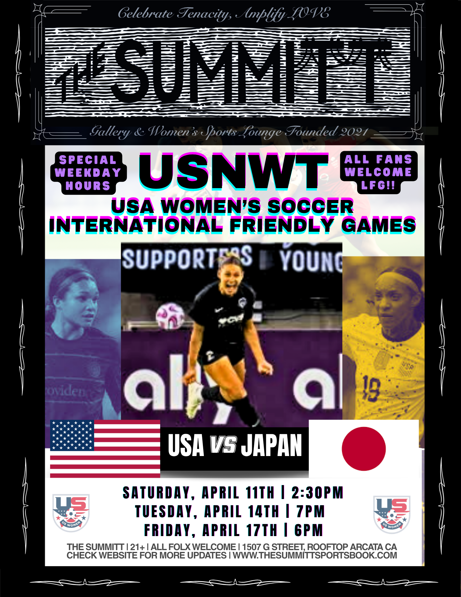 US Women’s Soccer @ The Summitt