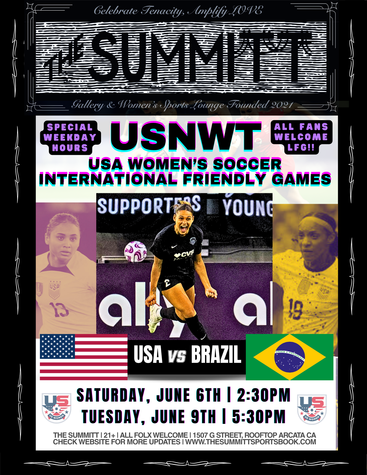 US Women’s Soccer @ The Summitt