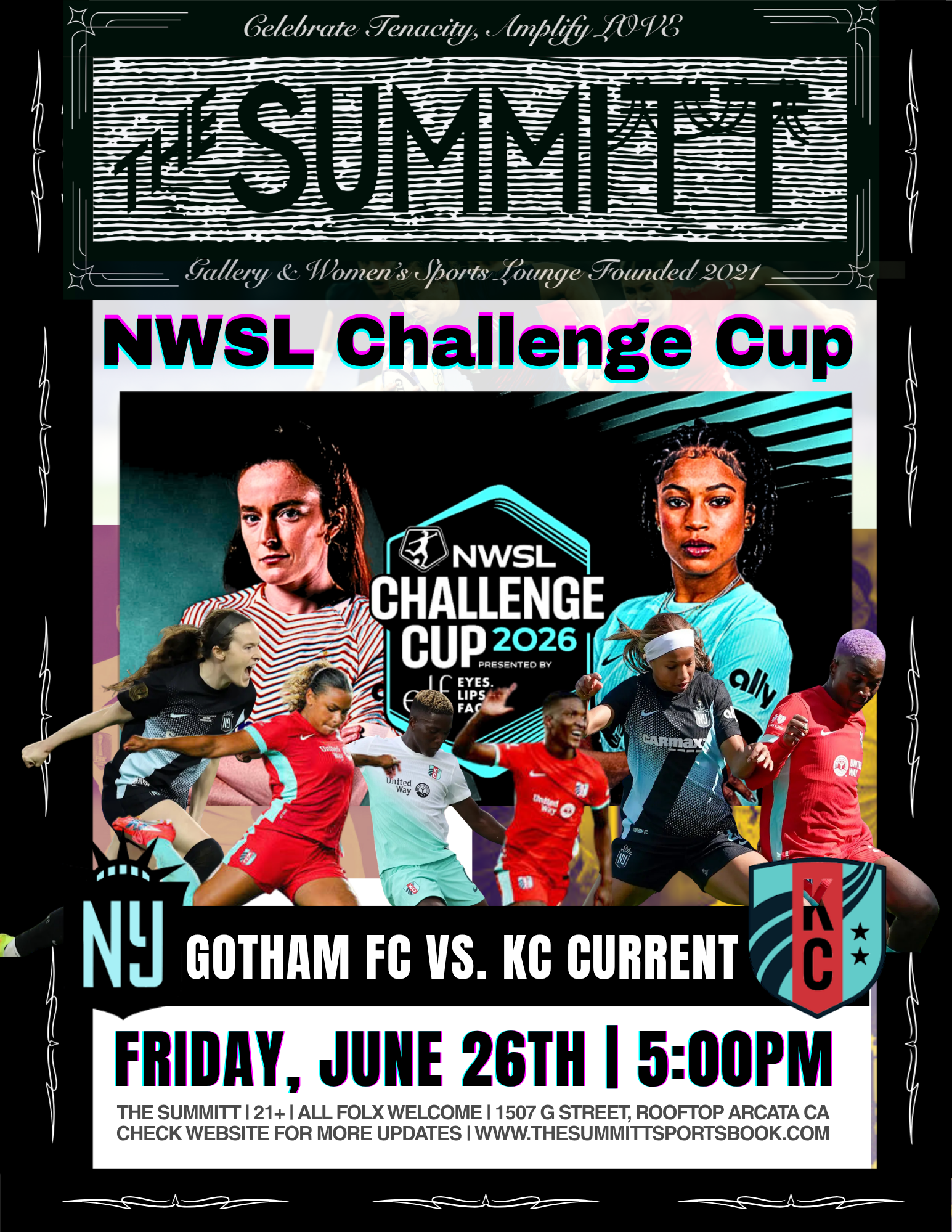 NWSL CHALLENGE CUP @ The Summitt
