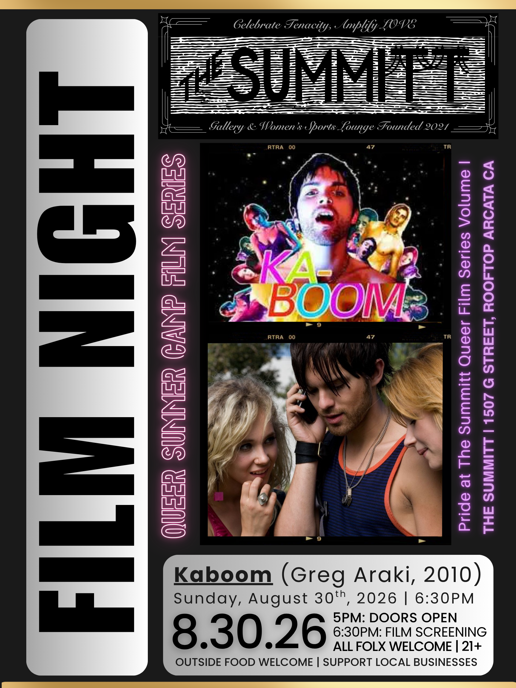 Queer Film Night at The Summitt!