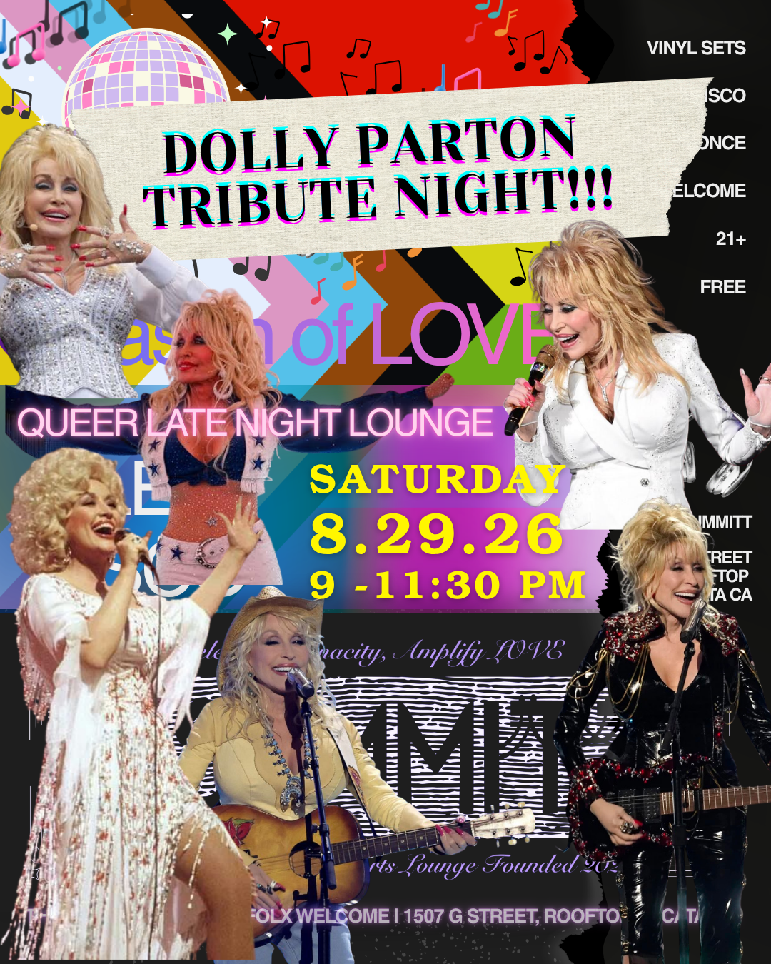 Queer Late Night Lounge &amp; Dolly Parton Tribute at The Summitt