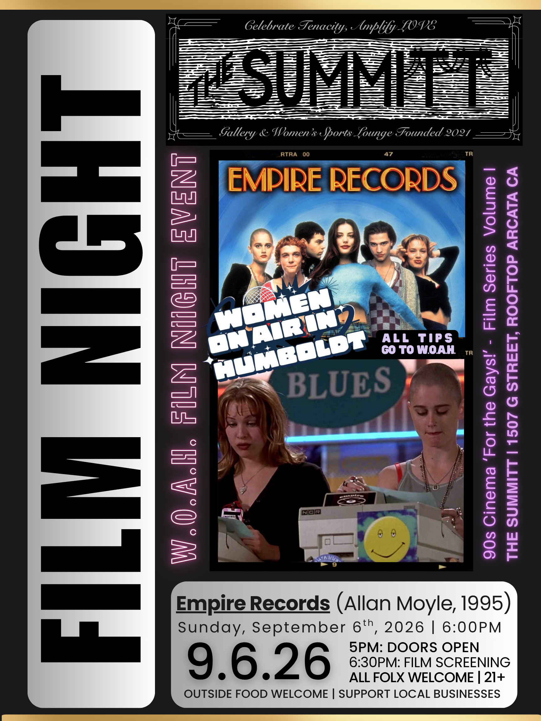 Film Night w/W.O.A.H. at The Summitt!