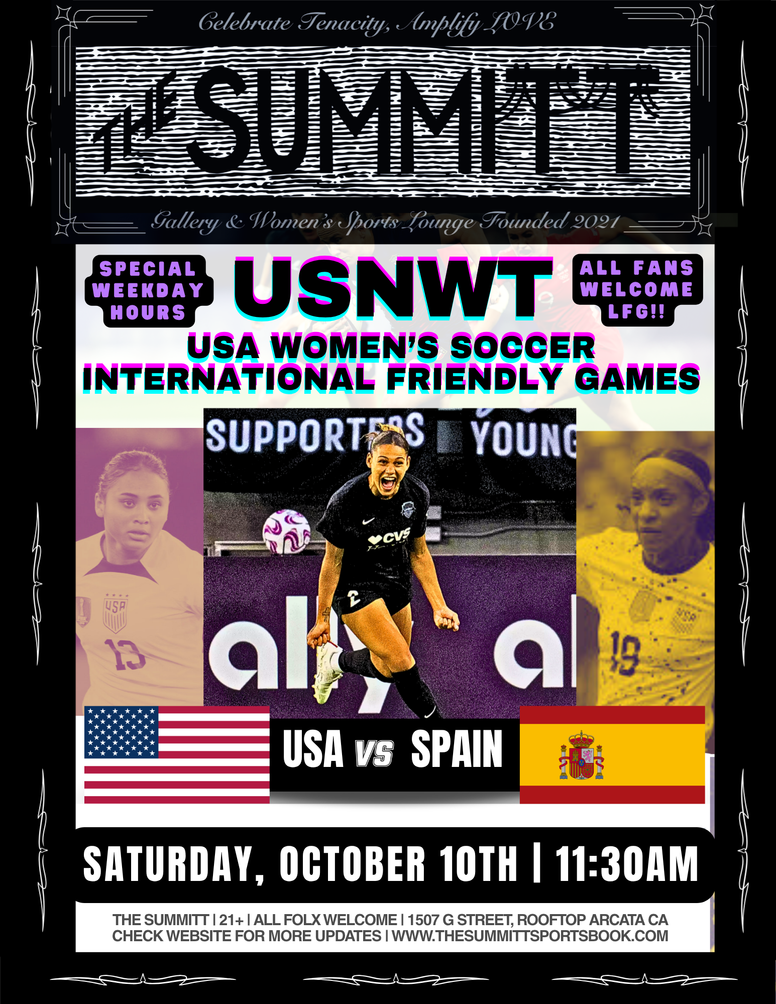 US Women’s Soccer @ The Summitt
