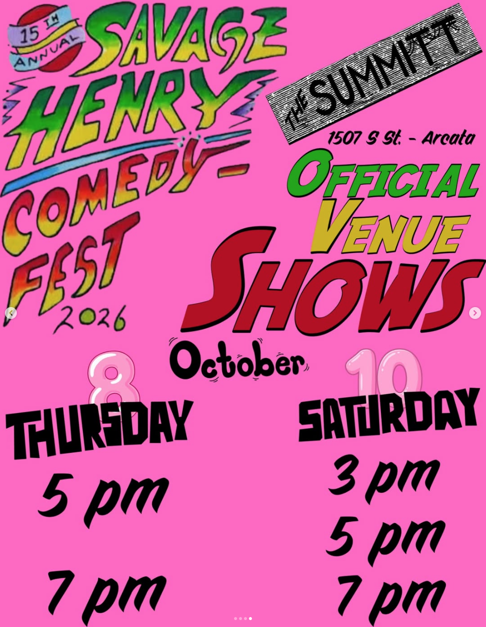Savage Henry Comedy Festival @ THE SUMMITT