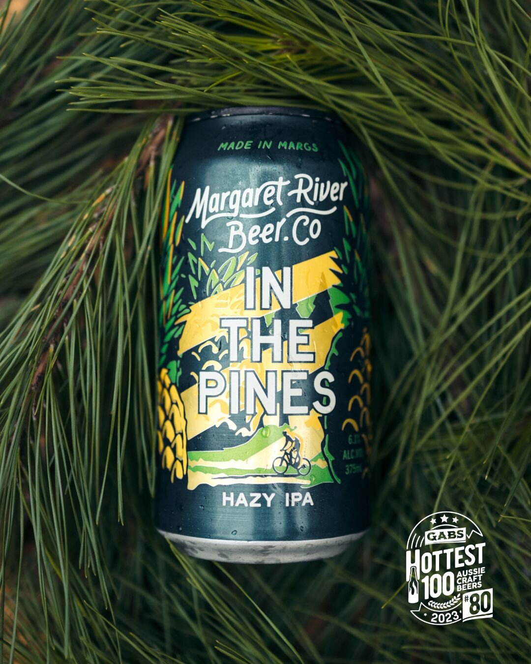 Voted in #80 in the @gabsfestival 🍍💯⁠
⁠
We are stoked you legends put 'In the Pines' into your top 5 craft beer choices in the GABS HOTTEST 100 voting!⁠

Well done @margaretriverbeerco 

#GABS #aussiecraftbeer #craftbeer #hazy #hazyipa #hazybeer #D