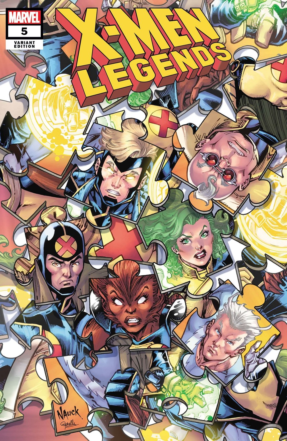 X-MEN LEGENDS #5 NAUCK PUZZLE VAR — Vendetta Comics & Collectibles
