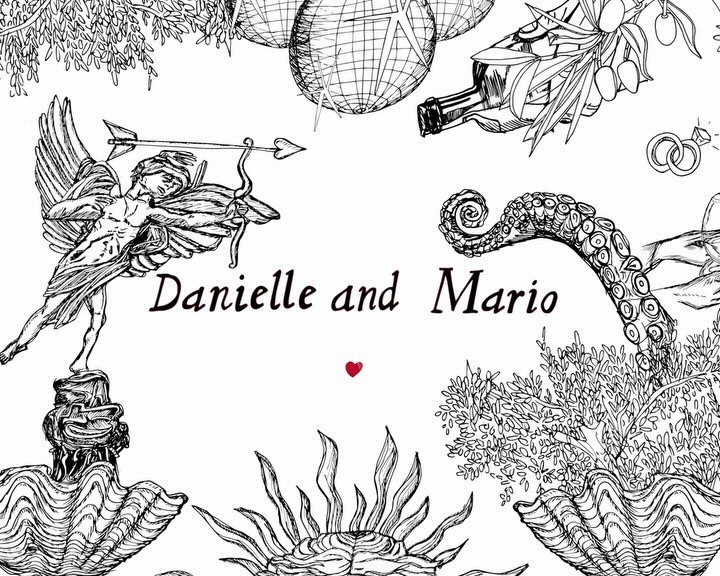 Dani and Mario 💘 Mykonos &lsquo;24

Dani is a divine, creative, pure and talented soul and collaborating with her has been effortless and dreamy. For the &lsquo;Save The Dates&rsquo; and website animation, we drew on the decadence, mysticism and rom