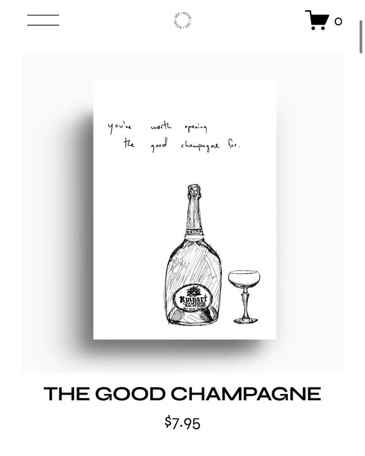PSA, greeting card collection is live and available to shop 🤍 filled with 20+ original see aiche designs of beloved classics and a selection of new favourites to be. Beyond being impeccably tasteful and delightfully unique and infusing your gift giv