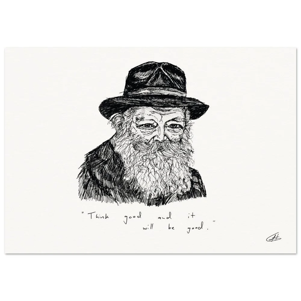 Limited Edition Rebbe Print - Landscape