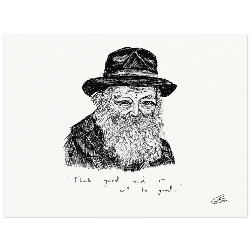 Limited Edition Rebbe Print - Landscape