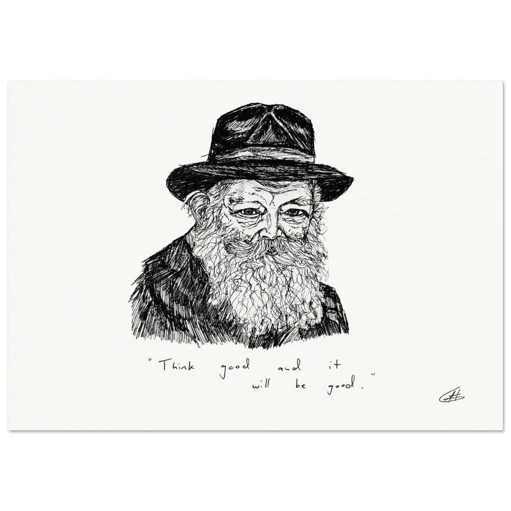 Limited Edition Rebbe Print - Landscape