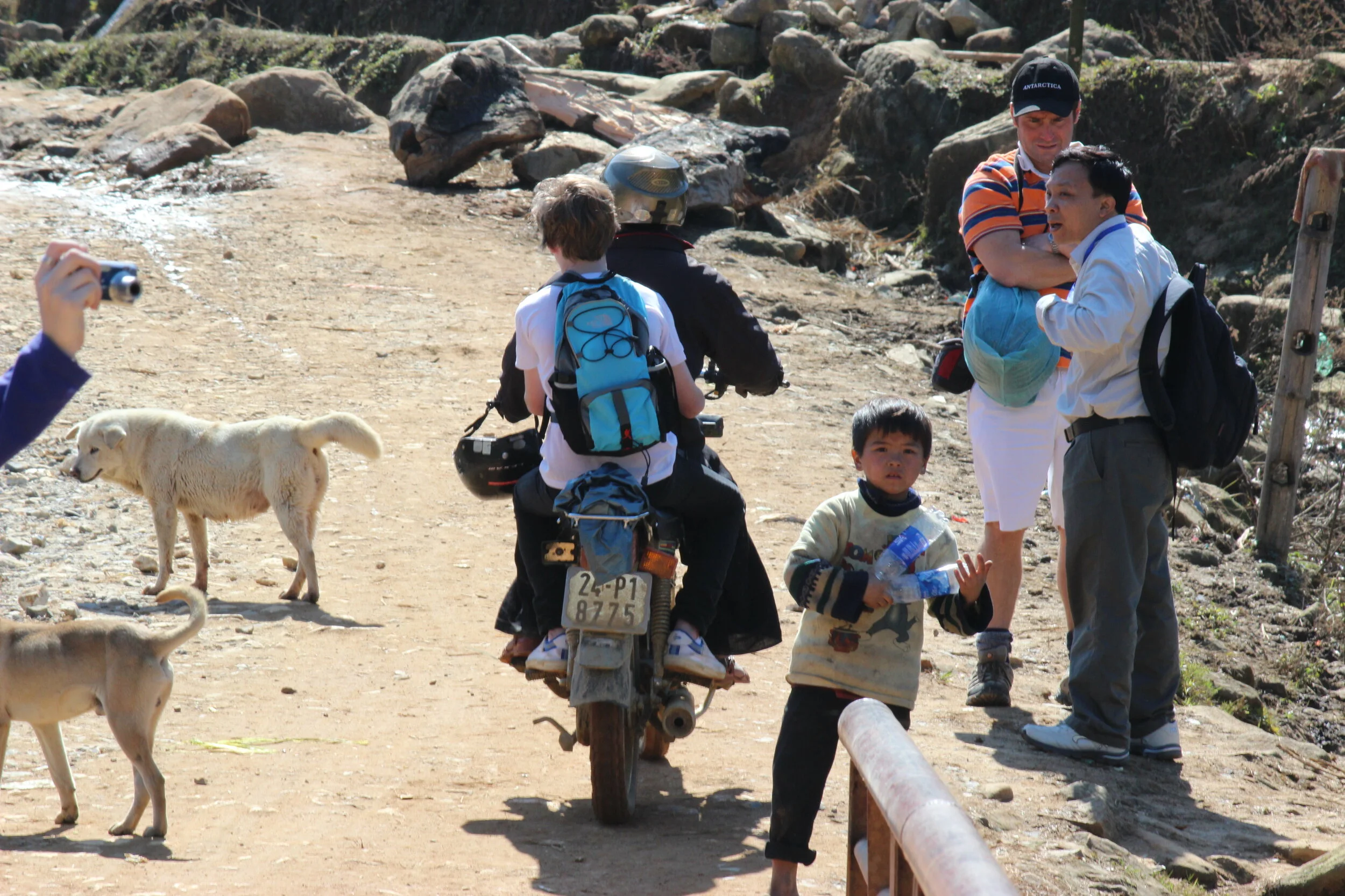 Help was needed getting around in Vietnam