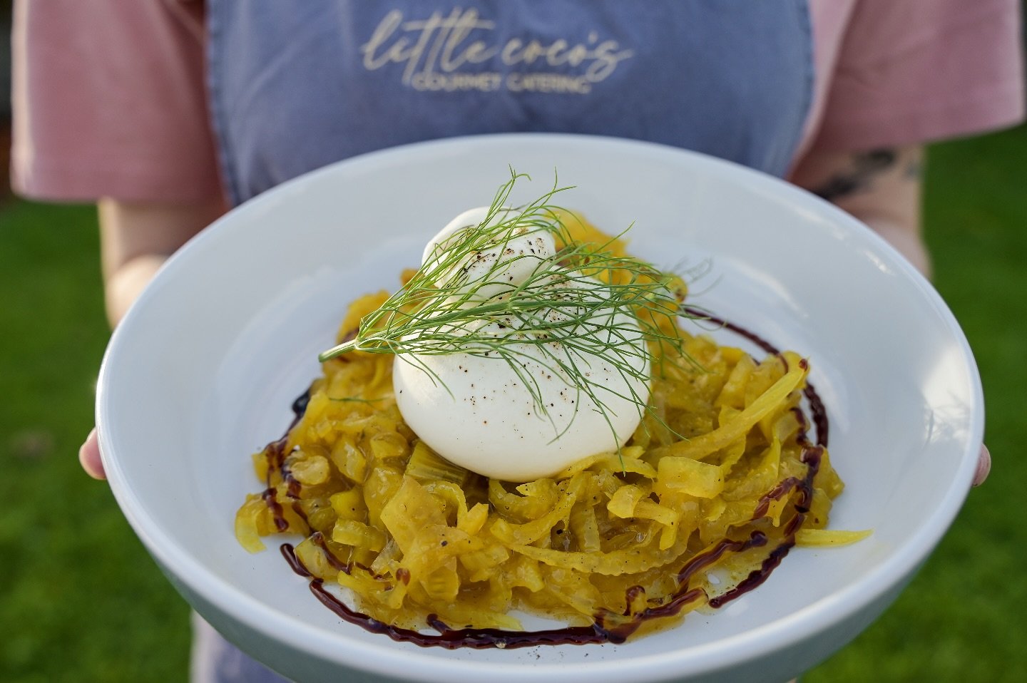 🧀 

#burrata 

This soft, gooey cheese is paired perfectly with slightly sweet fennel jam. We like to serve this with delicious Turkish bread from local bakery @goldfishbowlbakery .

You&rsquo;ll find this in on our banquet menu. 

📸 @along__came__