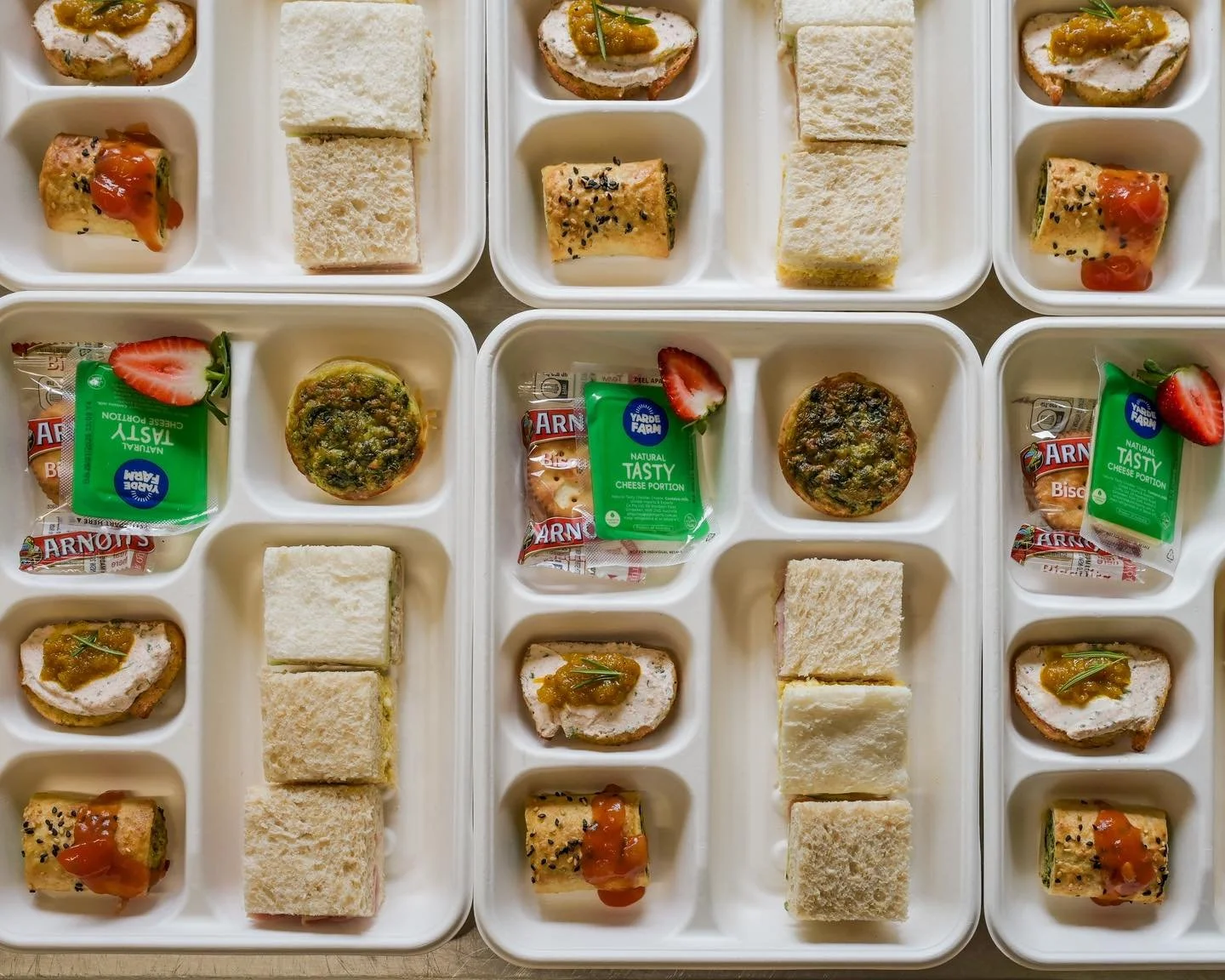 A couple of shots of one of our new bento options - inspired by the many beautiful bento boxes we came across in Japan. 

The kid at heart loves a lunch box packed by someone else, whether it&rsquo;s a traditional katsu chicken style bento or a more 