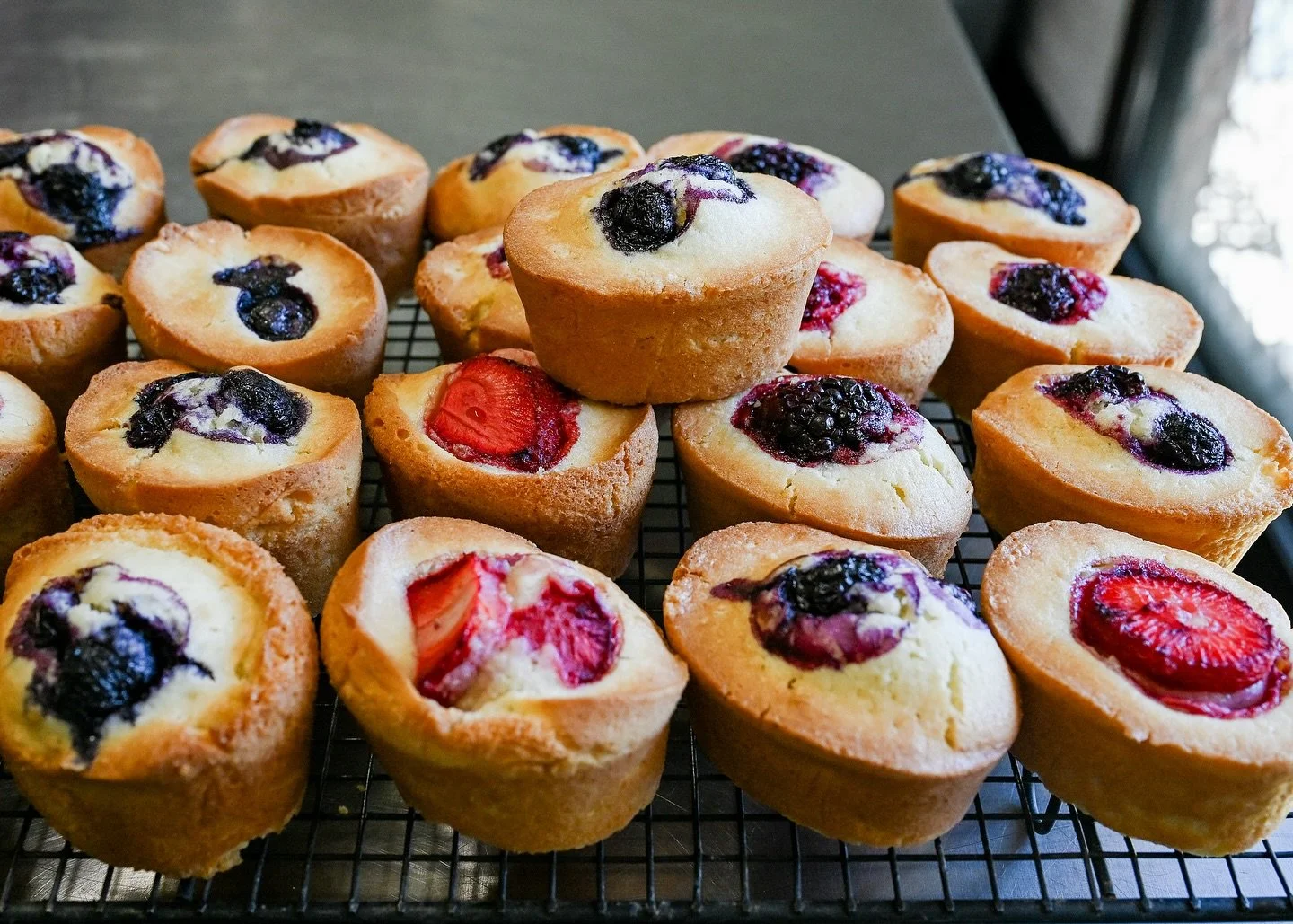 Without a doubt, a freshly baked friand with a dollop of cream is one of my top favourite things to eat, so I&rsquo;m always glad to send them out to awaiting customers.

I hope they were enjoyed as much as I enjoyed mine - and of course I made a few