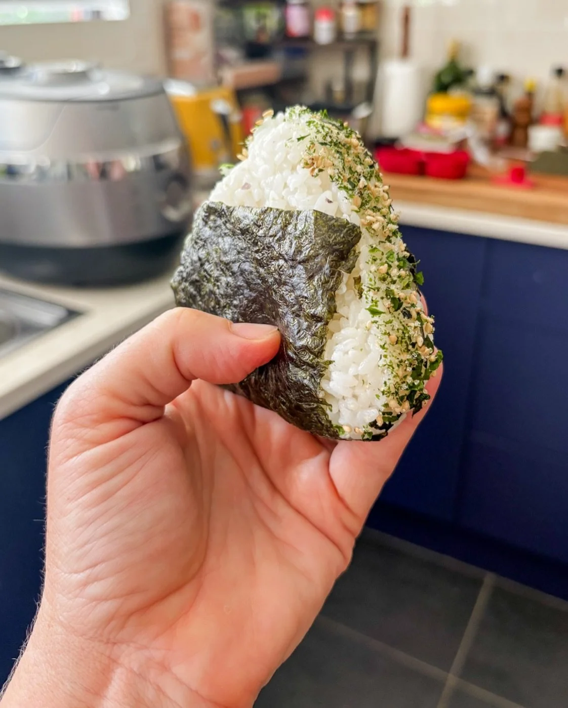 Happy to still be in the land of &lsquo;What day is it?&rsquo; and procrastination of housework is in full swing by trying new recipes and ideas.

Making onigiri has been fun - so much so, I think they&rsquo;ll be going on the menu! Waiting for some 