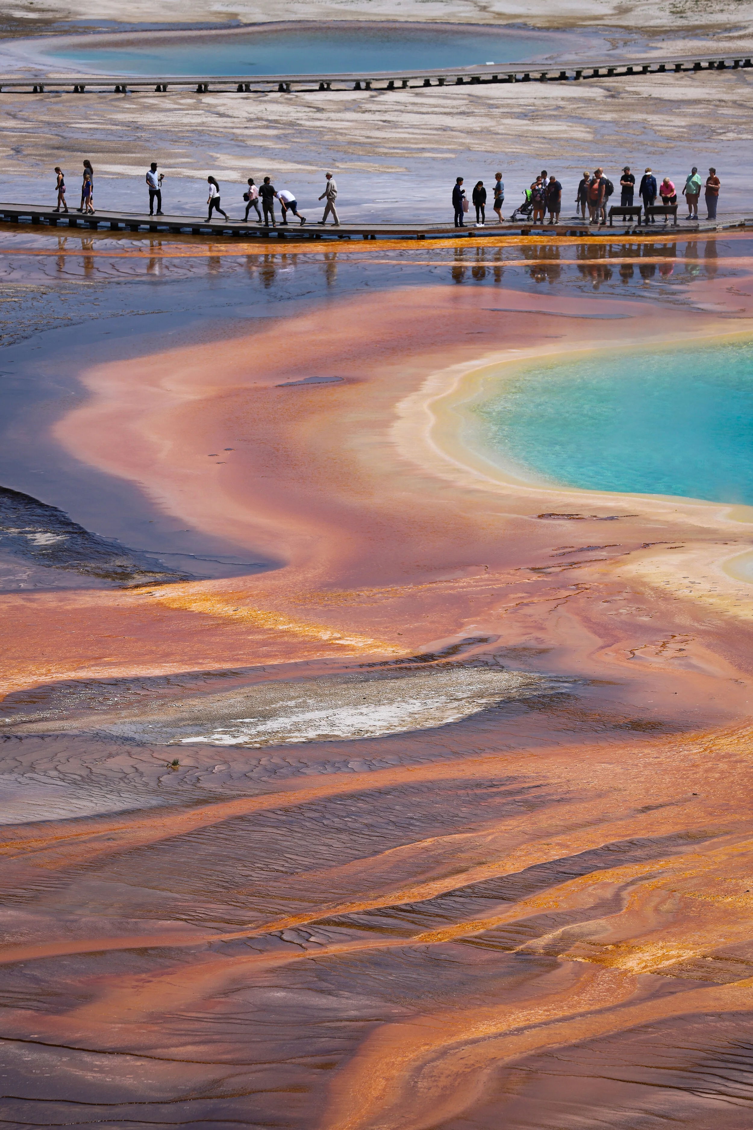 Grand Prismatic Spring, Yellowstone National Park, Wyoming