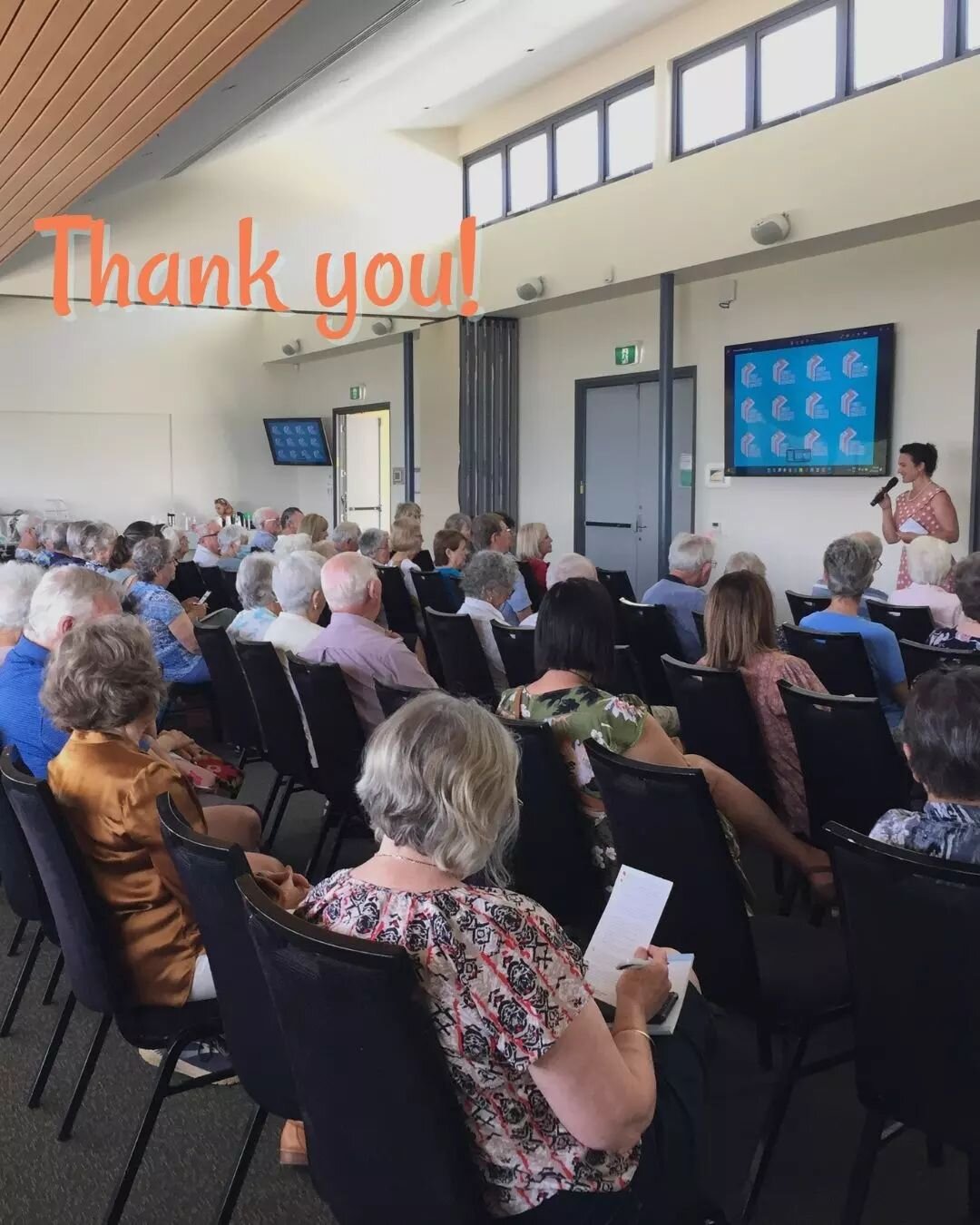 A big heart felt thank you to everyone who came along to our Ageing Well at Home information session last Sunday. We certainly enjoyed meeting you and hearing about your experiences.

Our purpose for putting together community events like this is to 