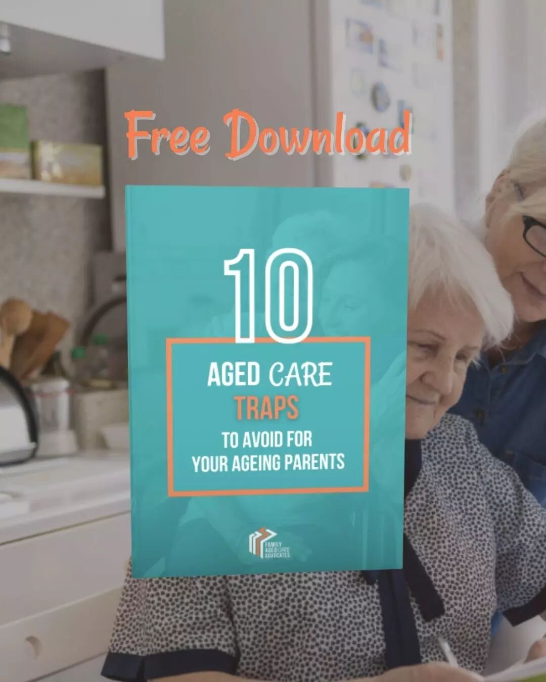 You can download our short and concise e-book free anytime. All you need to do is click the link or head to our website, pop your email in and we will send it straight to you.

This e-book is unbelievably helpful if you yourself are ageing or whether