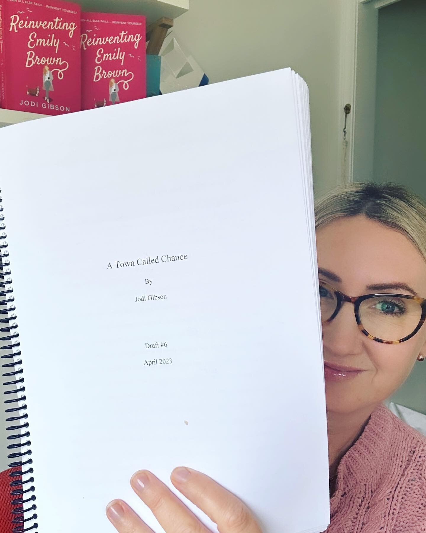 There&rsquo;s something special about a bound manuscript. Even if it is still only in draft form. Three weeks til this one is due on my editors desk, so time for a read through and my final edits of the rewrite. Wish me luck!

#authorlife #manuscript