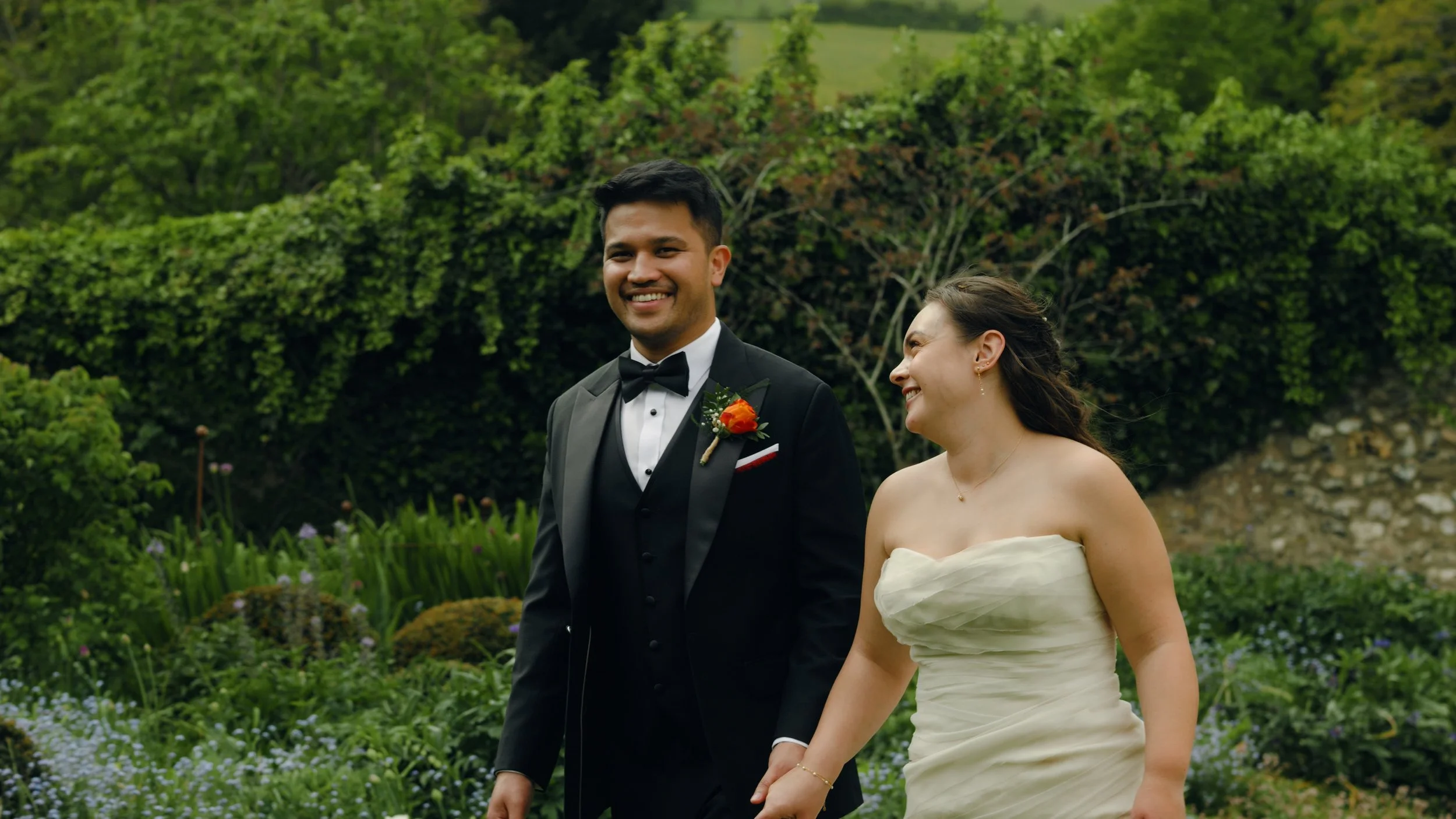 A+D: Pangdean Barn wedding film