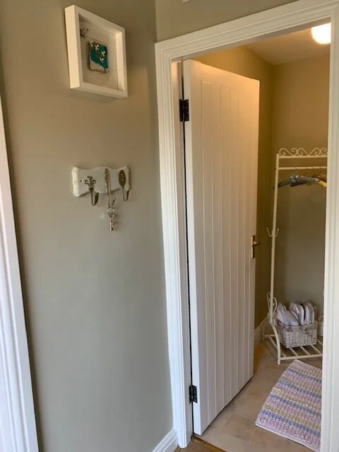 Entrance hall and cloakroom