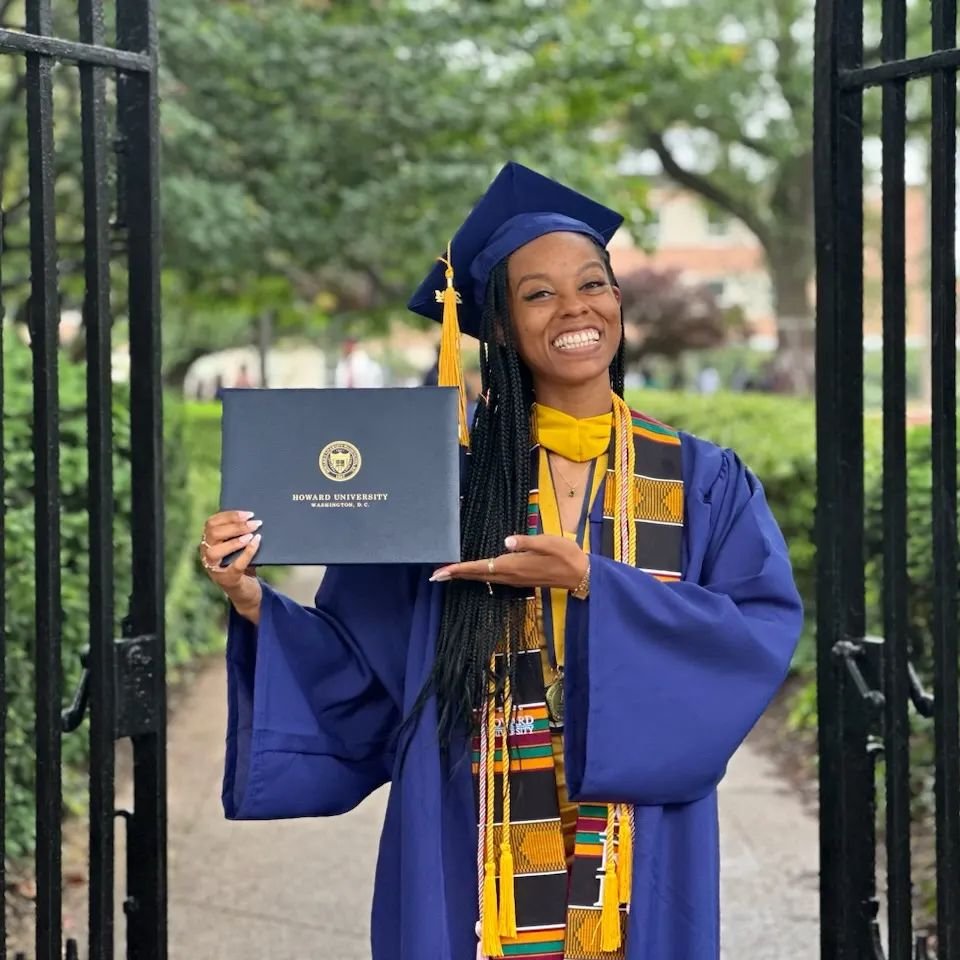 Congratulations to Inaya Champion, WDMH Class of 2021, who earned a Bachelor of Science in Psychology from Howard University. Howard graduated the largest class (2508) in 157 years.
