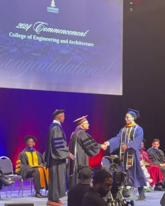 Congratulations to Ahmad Abdur-Rahman, WDMH Class of 2020, who earned a Bachelor of Science in Computer Engineering from Howard University. Howard graduated the largest class (2508) in 157 years.