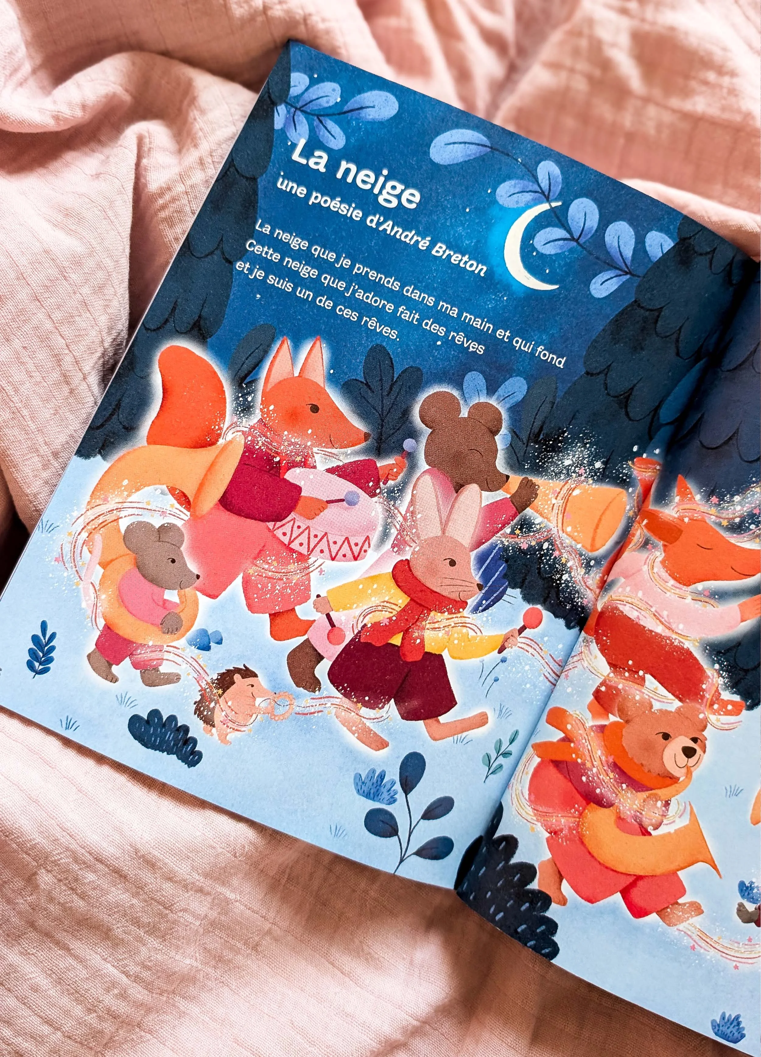 Milan Presse - J'apprends à Lire - Poésie La neige