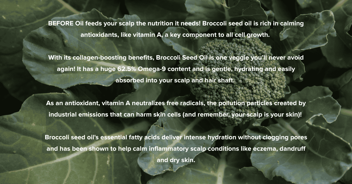 This is an image of broccoli growing in the garden where we get broccoli seed oil