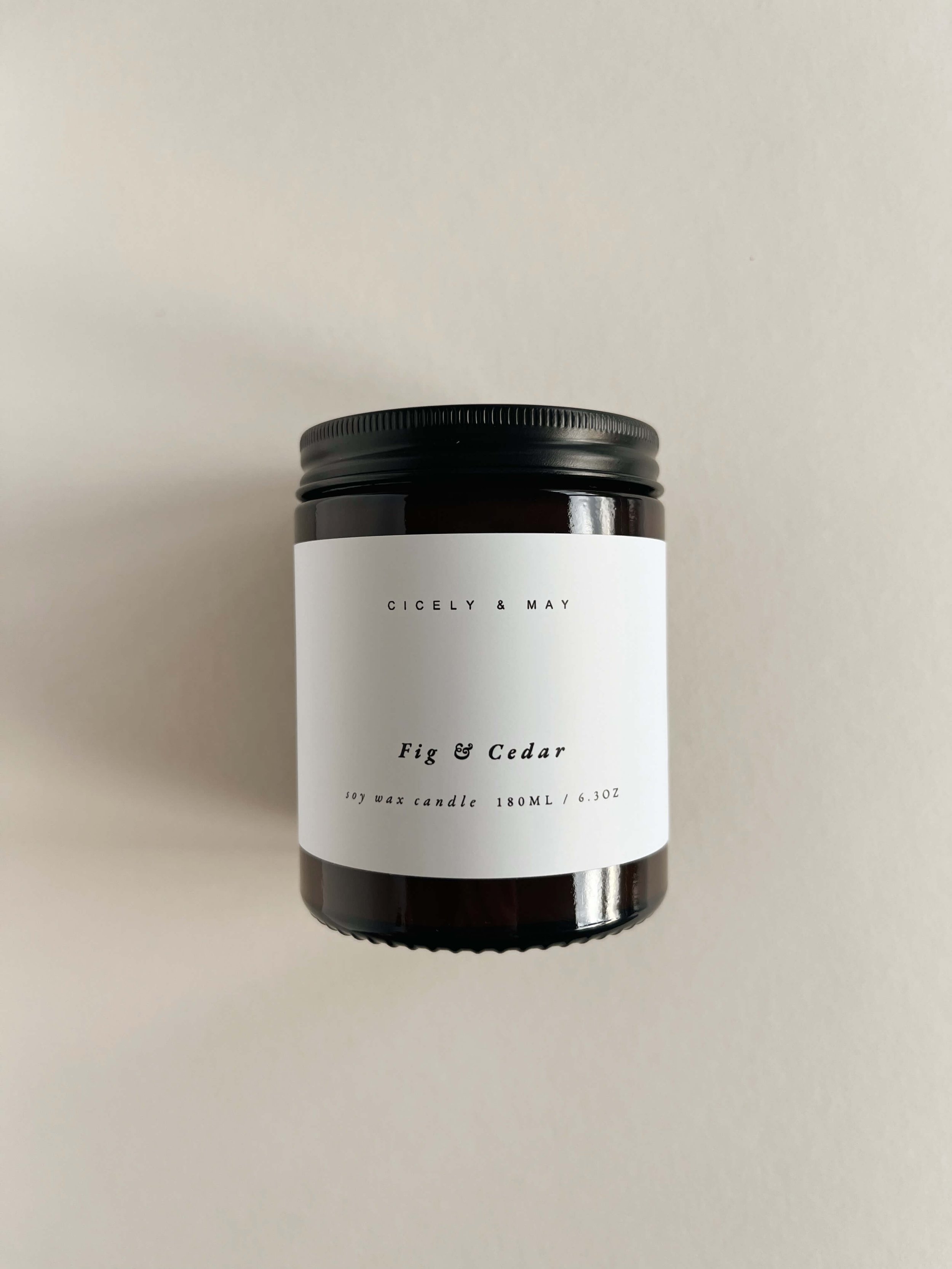 Fig & Cedar Soy Candle