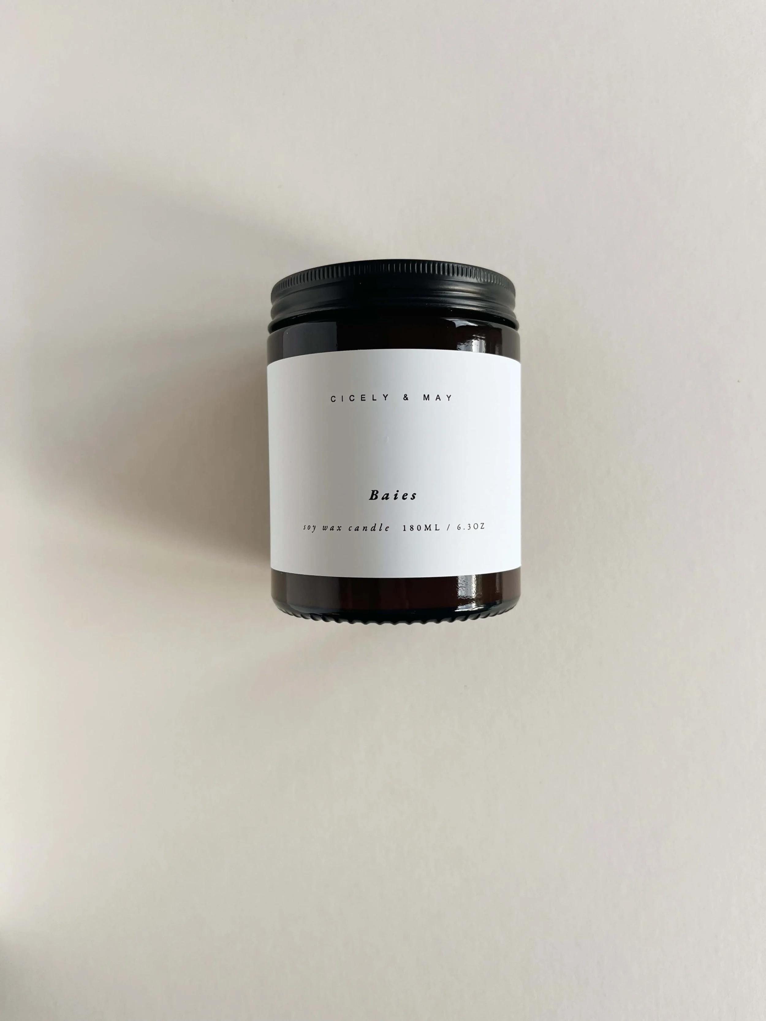 Baies Soy Candle