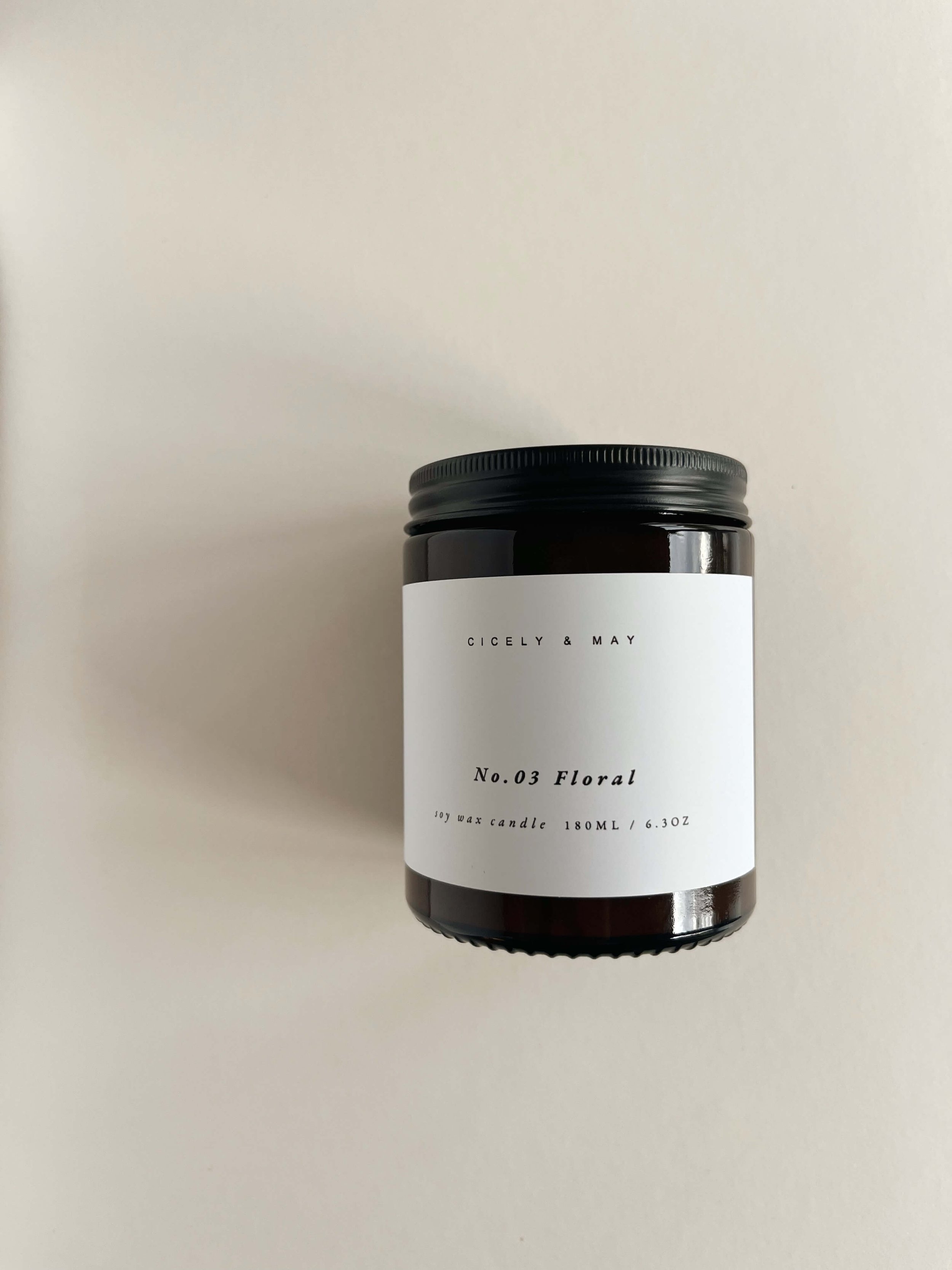 No. 03 - Floral Soy Candle