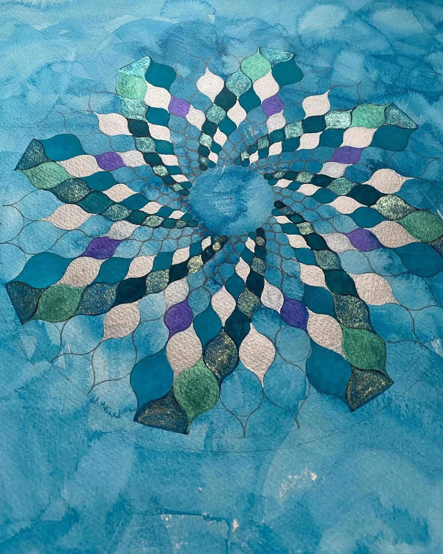 Sacred Geometry Paintings and Workshops| Sacred Intuitive Art