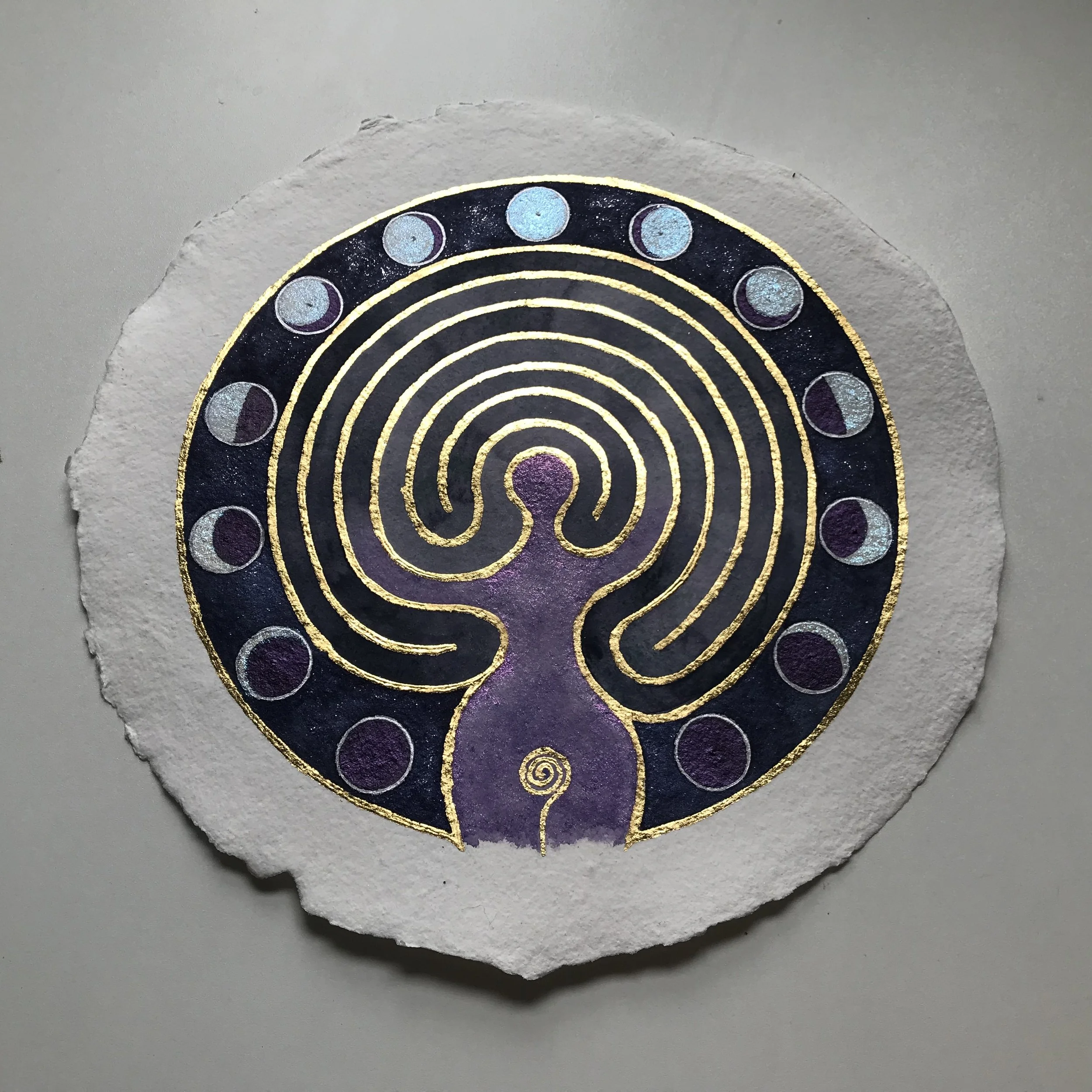 Goddess labyrinth - SOLD