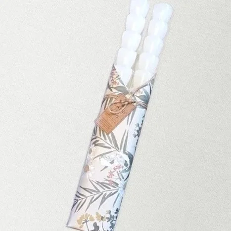 Sand + Fog Taper Candle Designs